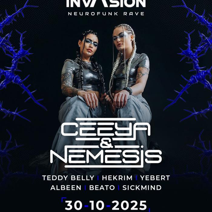 BASS INVASION: HALLOWEEN NEUROFUNK RAVE